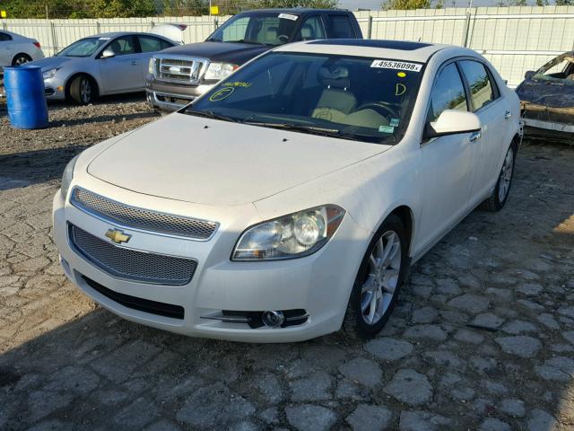 1G1ZE5EB6AF191561 - 2010 CHEVROLET MALIBU LTZ 白色 照片 2