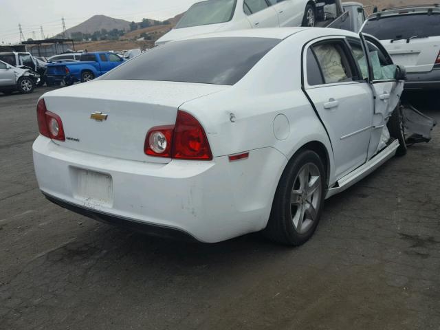 1G1ZA5E18BF133553 - 2011 CHEVROLET MALIBU LS WHITE photo 4