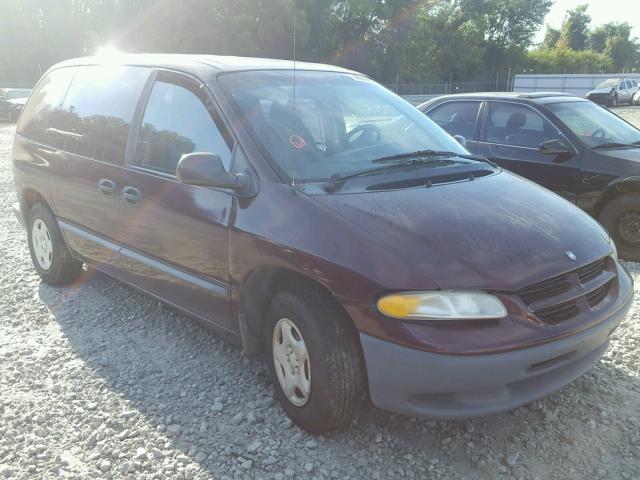 2B4FP2530XR107034 - 1999 DODGE CARAVAN PURPLE photo 1