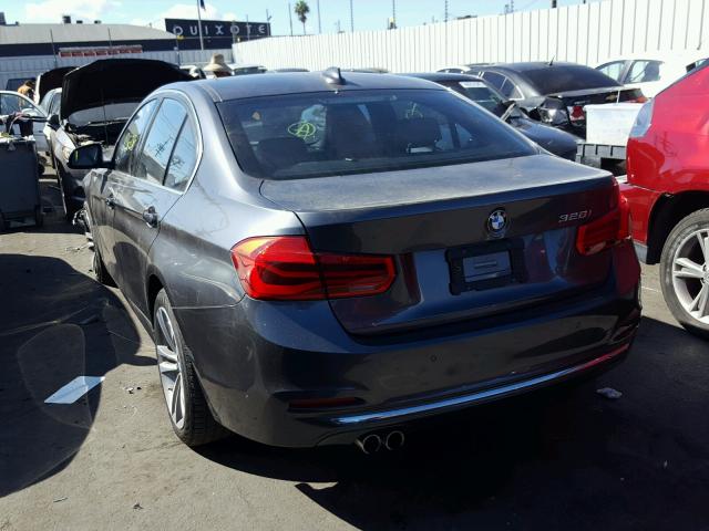 WBA8E9G59GNU28007 - 2016 BMW 328 I SULE GRAY photo 3