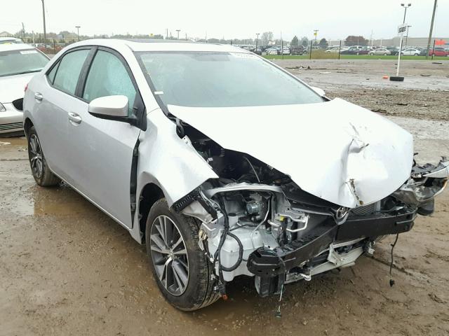 2T1BURHE7GC534467 - 2016 TOYOTA COROLLA SILVER photo 1