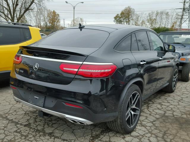 4JGED6EB7GA020561 - 2016 MERCEDES-BENZ GLE COUPE BLACK photo 4