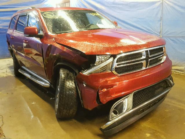 1C4RDJDG4EC977348 - 2014 DODGE DURANGO LI RED photo 1