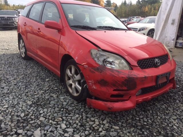 2T1KY32E03C712725 - 2003 TOYOTA COROLLA MA RED photo 1