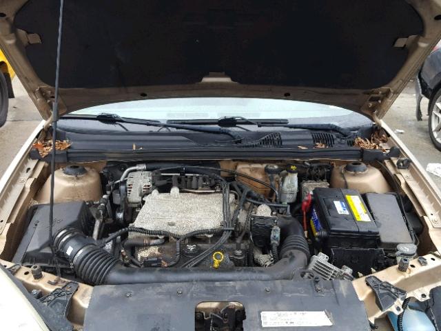 1G1ZT54874F123236 - 2004 CHEVROLET MALIBU LS ოქროსფერი ფოტო 7