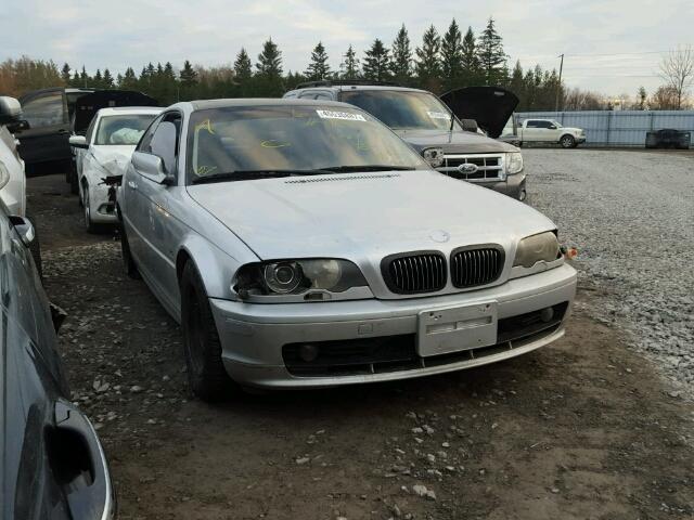 WBABM3345YJN86727 - 2000 BMW 323 CI SILVER photo 1