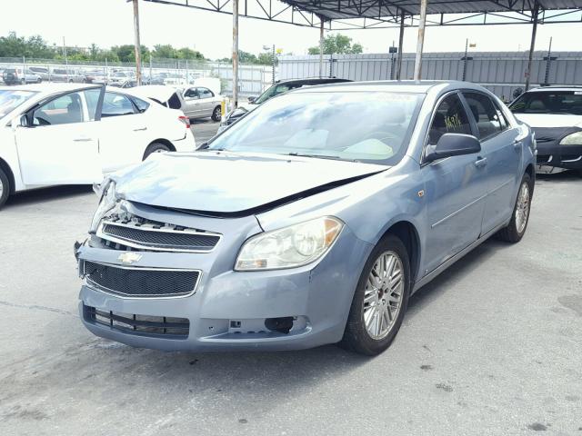 1G1ZG57B684217217 - 2008 CHEVROLET MALIBU LS Mavi foto 2