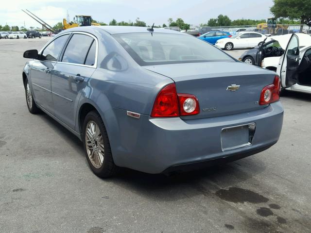1G1ZG57B684217217 - 2008 CHEVROLET MALIBU LS Mavi foto 3