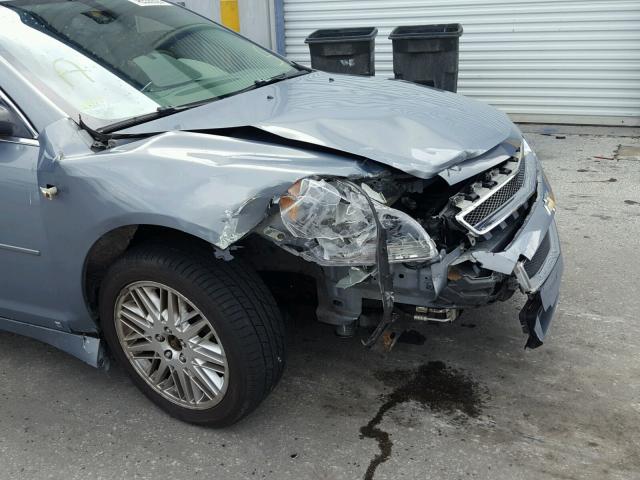 1G1ZG57B684217217 - 2008 CHEVROLET MALIBU LS Mavi foto 9