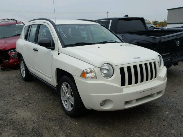 1J4NF4FB2AD505708 - 2010 JEEP COMPASS SP WHITE photo 1