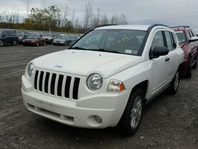 1J4NF4FB2AD505708 - 2010 JEEP COMPASS SP WHITE photo 2