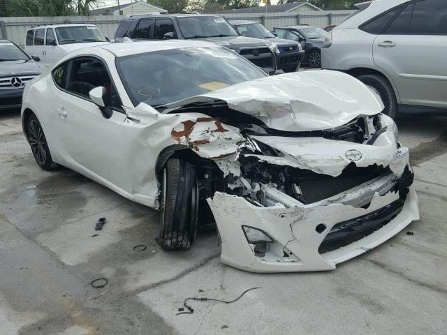 JF1ZNAA10G9701798 - 2016 TOYOTA SCION FR-S თეთრი ფოტო 1