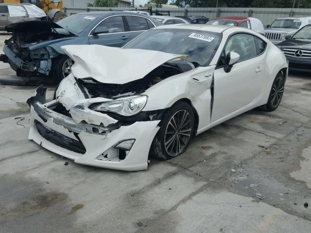 JF1ZNAA10G9701798 - 2016 TOYOTA SCION FR-S თეთრი ფოტო 2