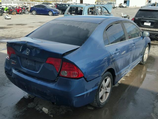 1HGFA16818L021574 - 2008 HONDA CIVIC EX ლურჯი ფოტო 4