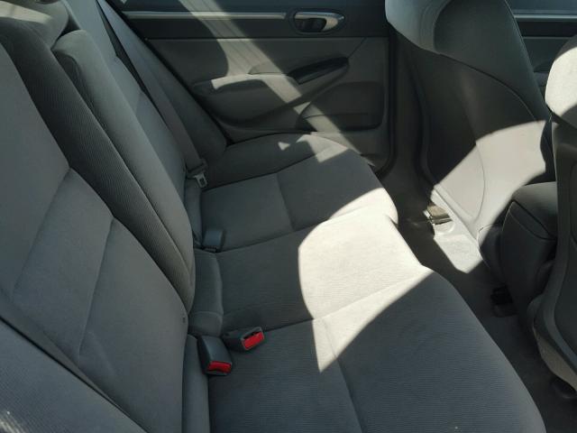 1HGFA16818L021574 - 2008 HONDA CIVIC EX ლურჯი ფოტო 6