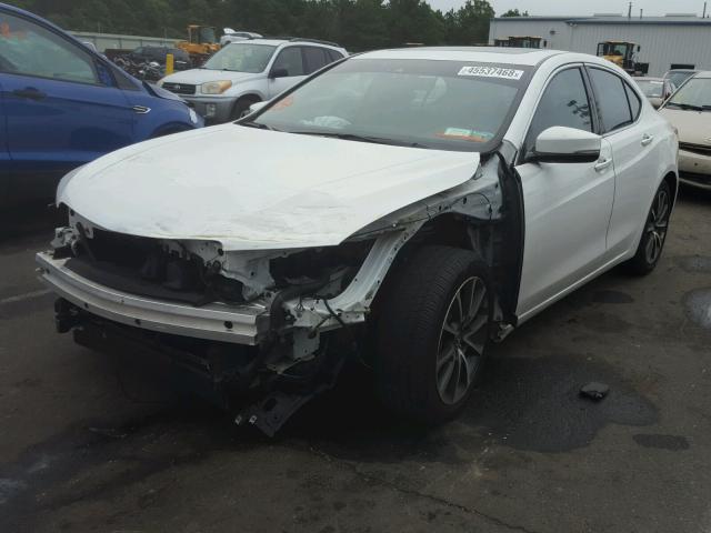 19UUB2F52GA012103 - 2016 ACURA TLX TECH WHITE photo 2