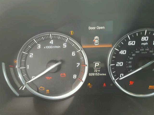 19UUB2F52GA012103 - 2016 ACURA TLX TECH WHITE photo 8