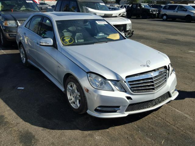 WDDHF2EB4CA524862 - 2012 MERCEDES-BENZ E 350 BLUE SILVER photo 1