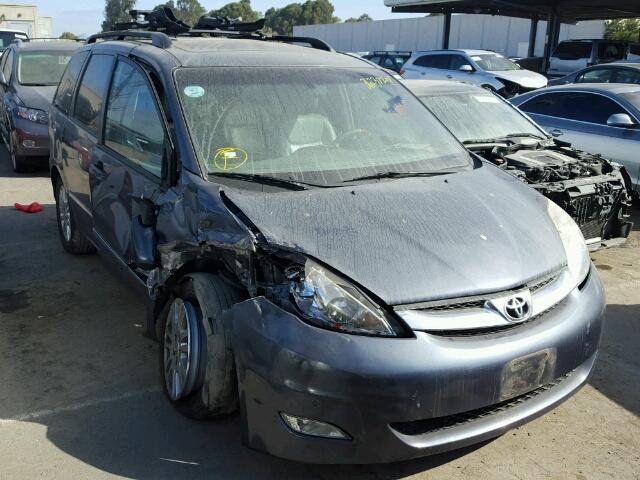 5TDZK22C68S130040 - 2008 TOYOTA SIENNA XLE BLUE photo 1