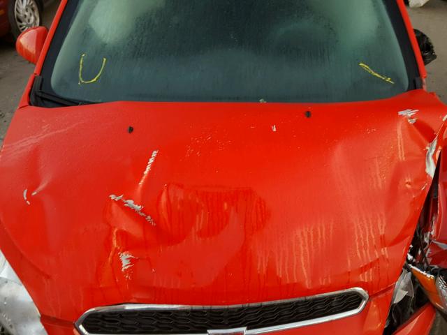 KL8CB6S99DC607596 - 2013 CHEVROLET SPARK LS RED photo 7