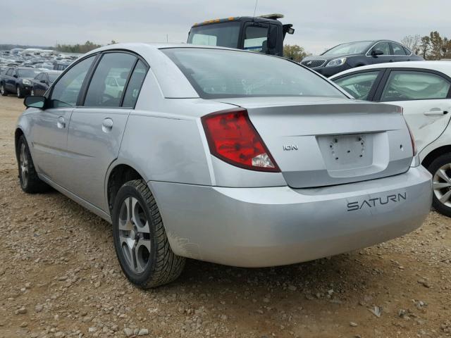 1G8AL52F45Z100755 - 2005 SATURN ION LEVEL SILVER photo 3
