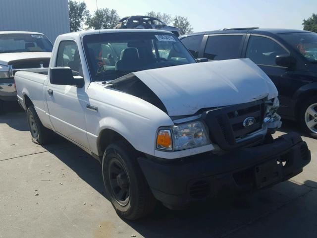 1FTYR10D79PA49458 - 2009 FORD RANGER WHITE photo 1