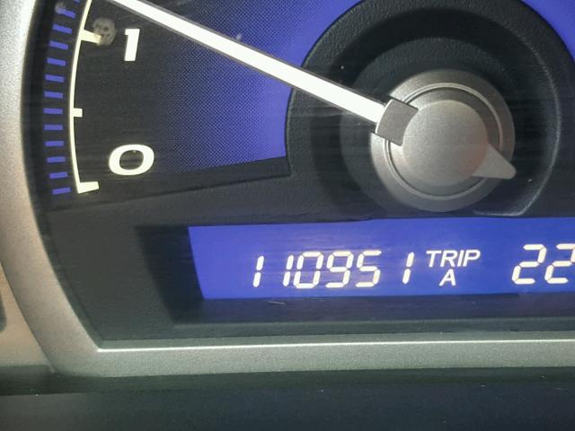 2HGFA1F64BH512093 - 2011 HONDA CIVIC LX-S BLACK photo 8