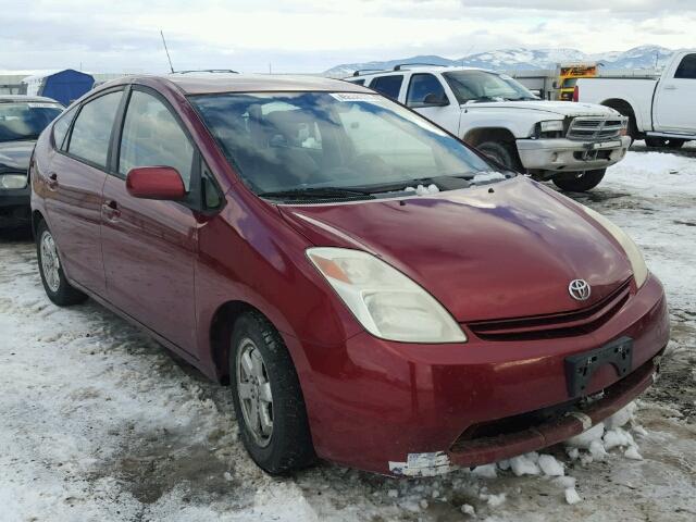 JTDKB22U840033168 - 2004 TOYOTA PRIUS RED photo 1