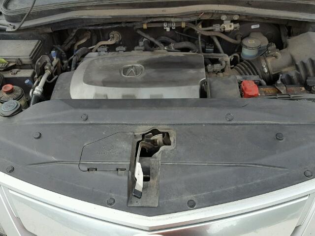 2HNYD2H79BH520016 - 2011 ACURA MDX ADVANC შავი ფოტო 7