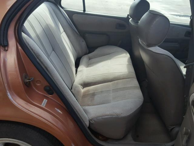 1Y1SK5264VZ408386 - 1997 GEO PRIZM Коричневий фото 6