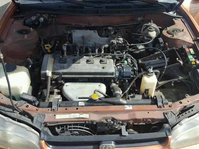 1Y1SK5264VZ408386 - 1997 GEO PRIZM Коричневий фото 7