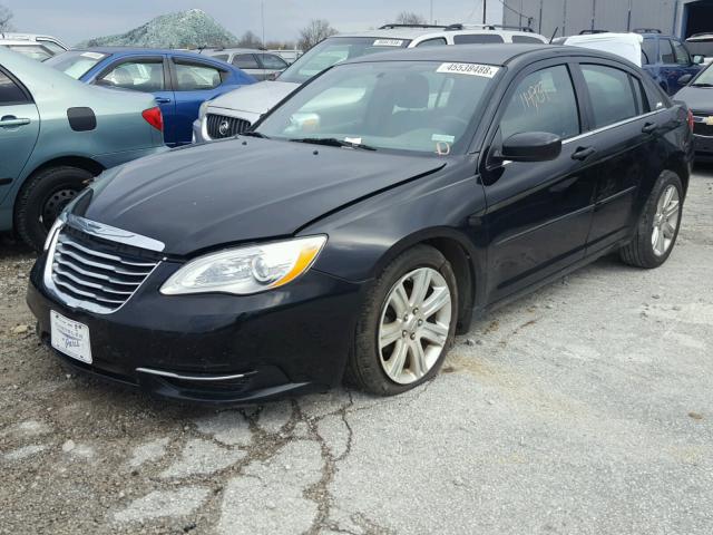 1C3CCBBB3DN732487 - 2013 CHRYSLER 200 TOURIN BLACK photo 2