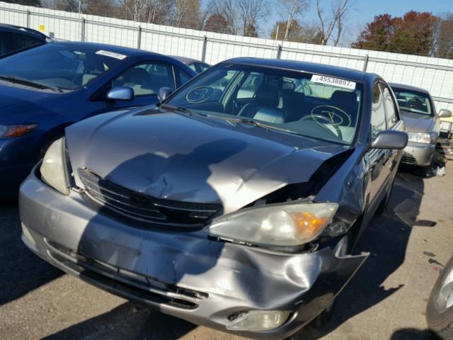 4T1BE32K33U681452 - 2003 TOYOTA CAMRY CHARCOAL photo 2