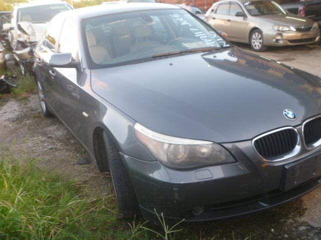 WBANE735X6CM33322 - 2006 BMW 530 I GRAY photo 1