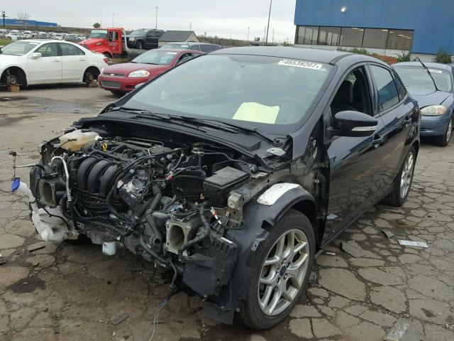 1FADP3F23FL356088 - 2015 FORD FOCUS SE BLACK photo 2