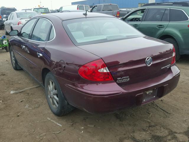 2G4WC582971218226 - 2007 BUICK LACROSSE C BURGUNDY photo 3