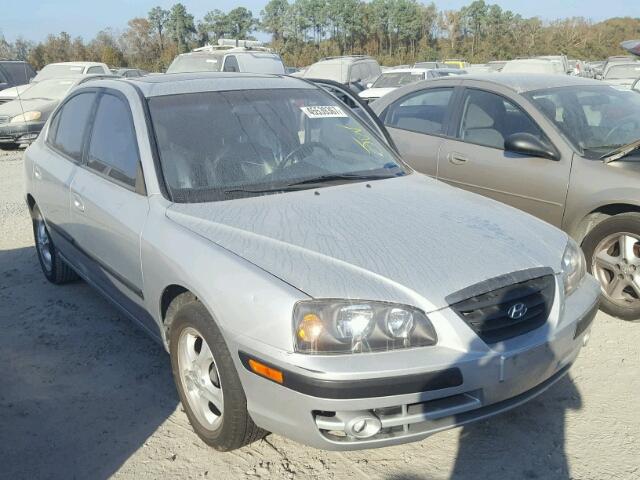 KMHDN46D55U025332 - 2005 HYUNDAI ELANTRA GL SILVER photo 1