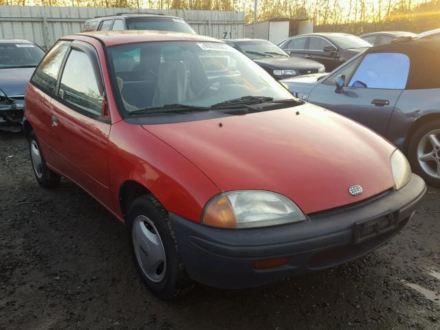 2C1MR2269V6722275 - 1997 GEO METRO RED photo 1