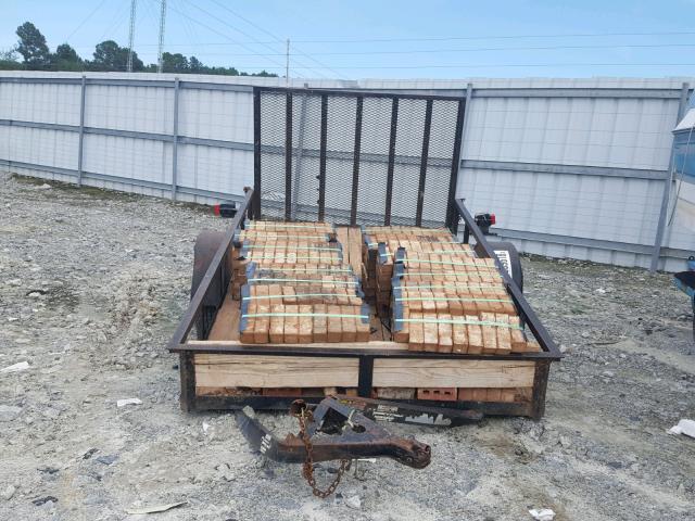 4T0FB101181000887 - 2019 TRAIL KING UTILITY BLACK photo 2