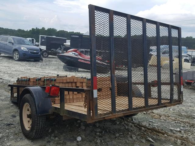 4T0FB101181000887 - 2019 TRAIL KING UTILITY BLACK photo 4