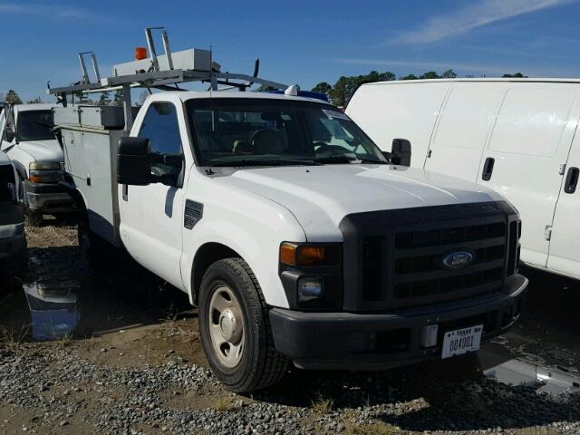 1FDSF305X8EC32720 - 2008 FORD F350 SRW S WHITE photo 1