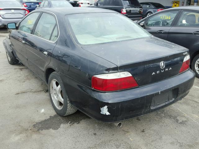 19UUA56693A066246 - 2003 ACURA 3.2TL BLACK photo 3