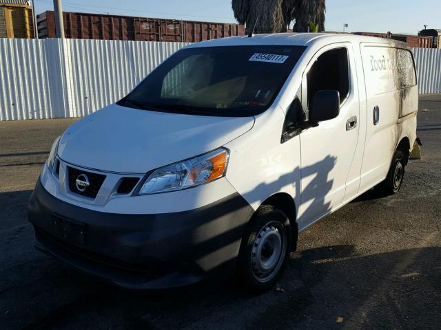 3N6CM0KN9FK704612 - 2015 NISSAN NV200 2.5S WHITE photo 2