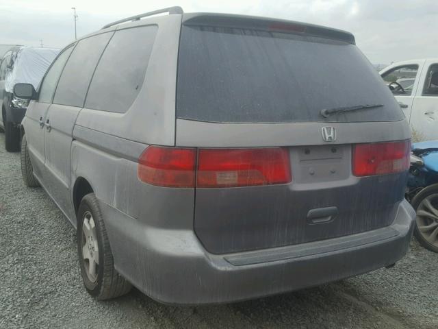 2HKRL1861XH508746 - 1999 HONDA ODYSSEY GRAY photo 3