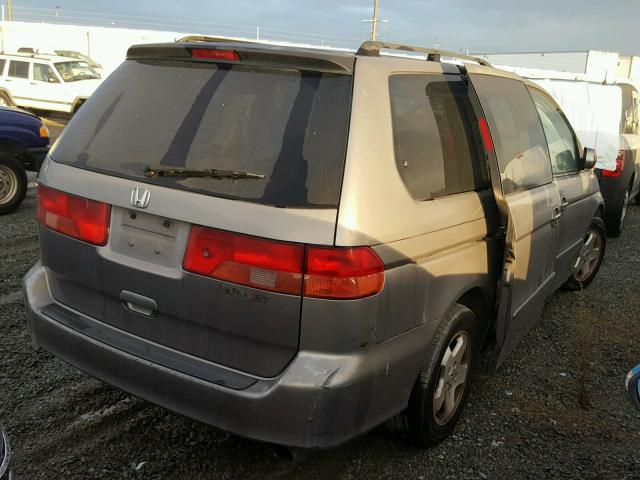 2HKRL1861XH508746 - 1999 HONDA ODYSSEY GRAY photo 4