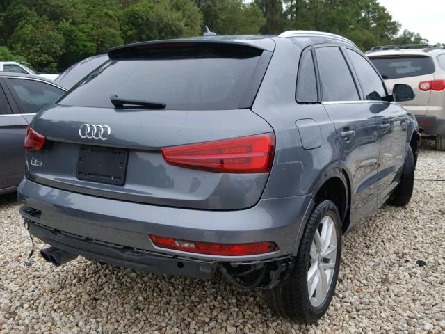 WA1BFCFS8GR004234 - 2016 AUDI Q3 PREMIUM GRAY photo 4