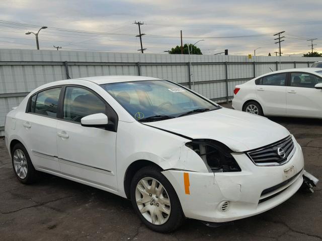 3N1AB6AP2BL727212 - 2011 NISSAN SENTRA 2.0 WHITE photo 1