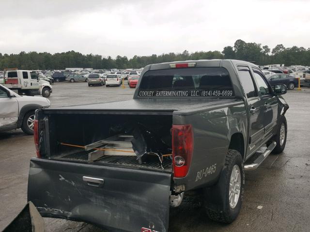 1GTJTCDE9A8136083 - 2010 GMC CANYON SLE GRAY photo 4