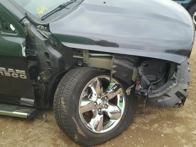 1C6RR7GG1ES419535 - 2014 RAM 1500 SLT BLACK photo 9