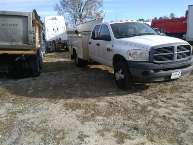 3D6WH48A57G763574 - 2007 DODGE RAM 3500 S WHITE photo 1